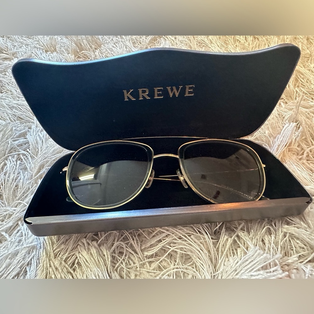 BRAND NEW KREWE breton sunglasses WITH CASE